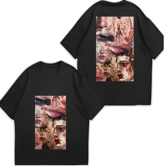 OVERSIZED ABSTRACT T-SHIRT