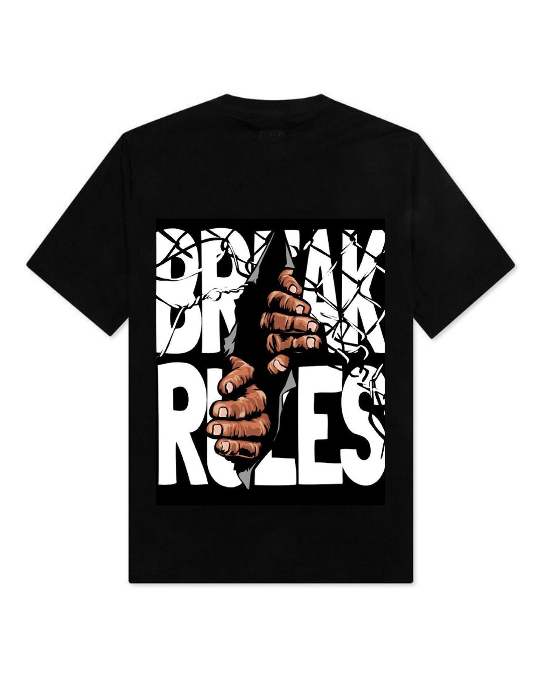 BREAK RULES OVERSIZED TEE